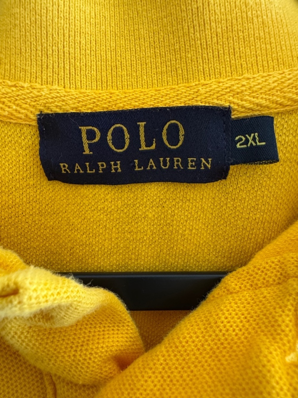 Polo by Ralph Lauren Yellow Men’s Polo Shirt - Picture 4 of 7